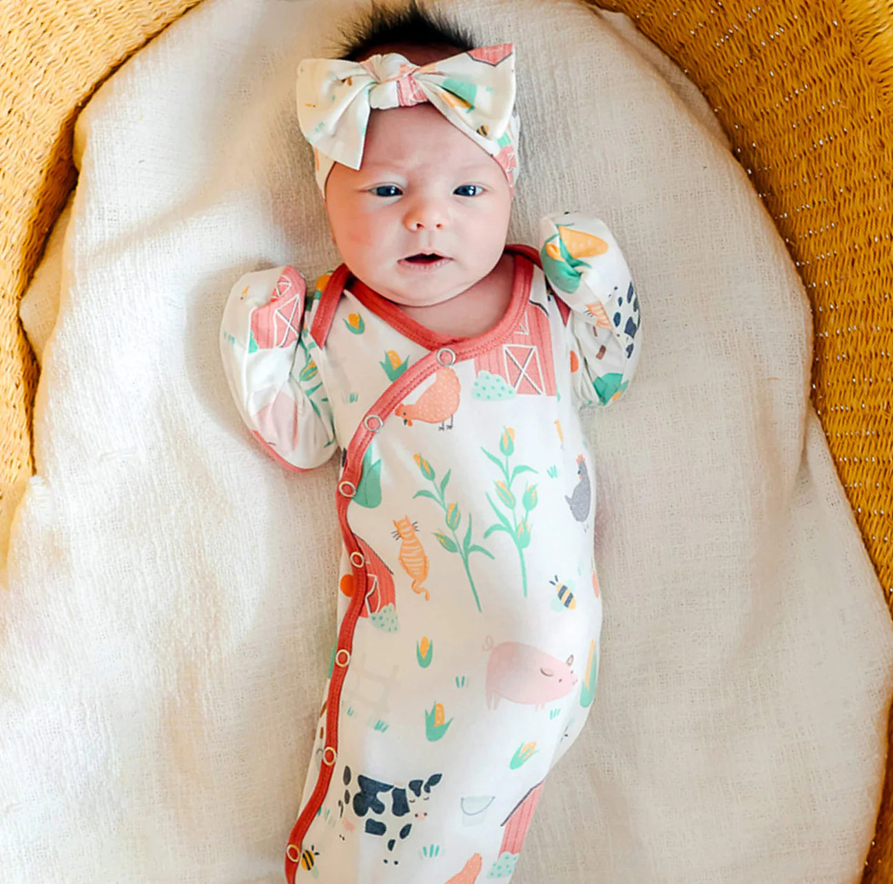 Farmstead Knotted Gown
