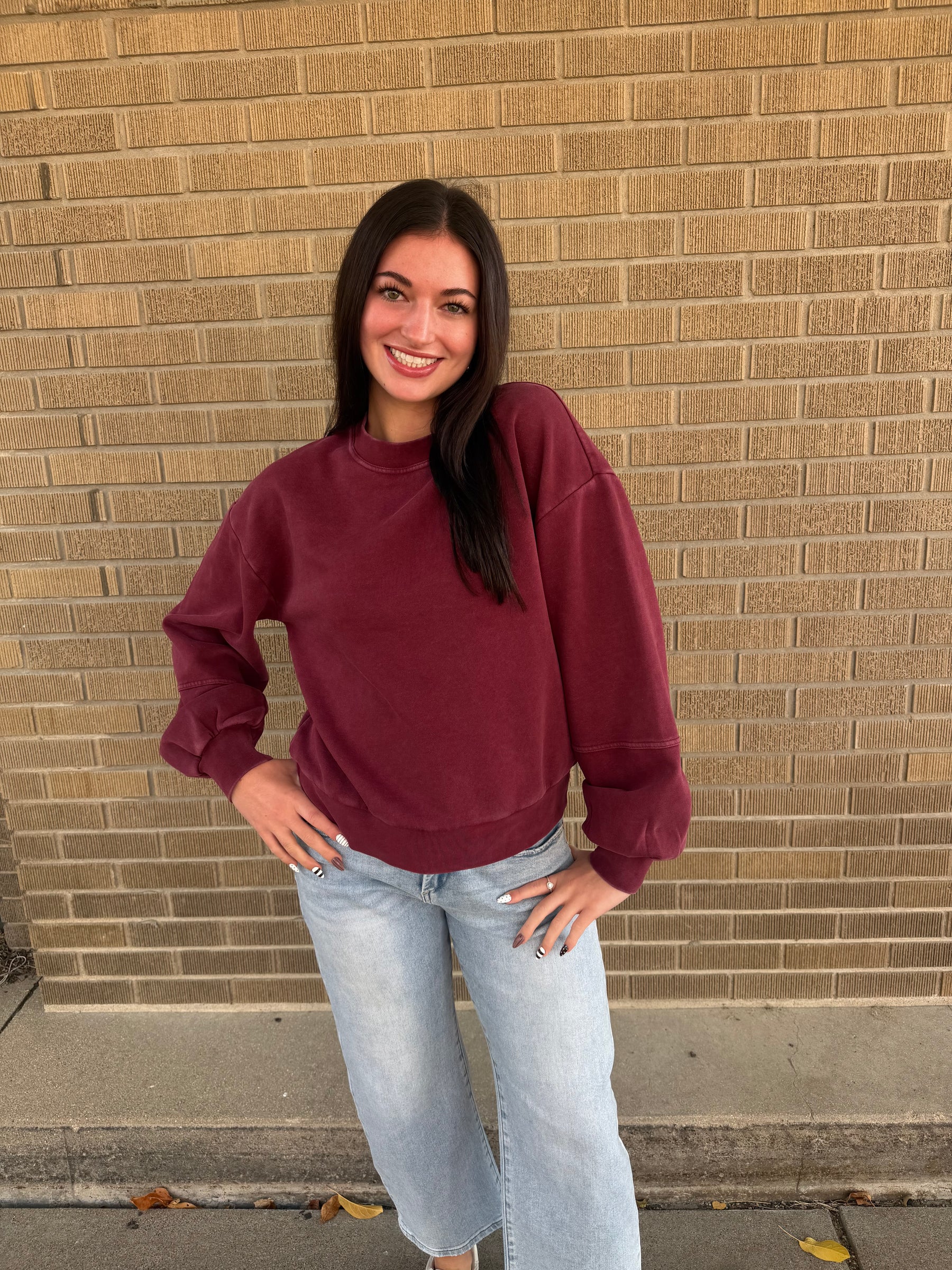 Ashford Sweatshirt - Zinfandel