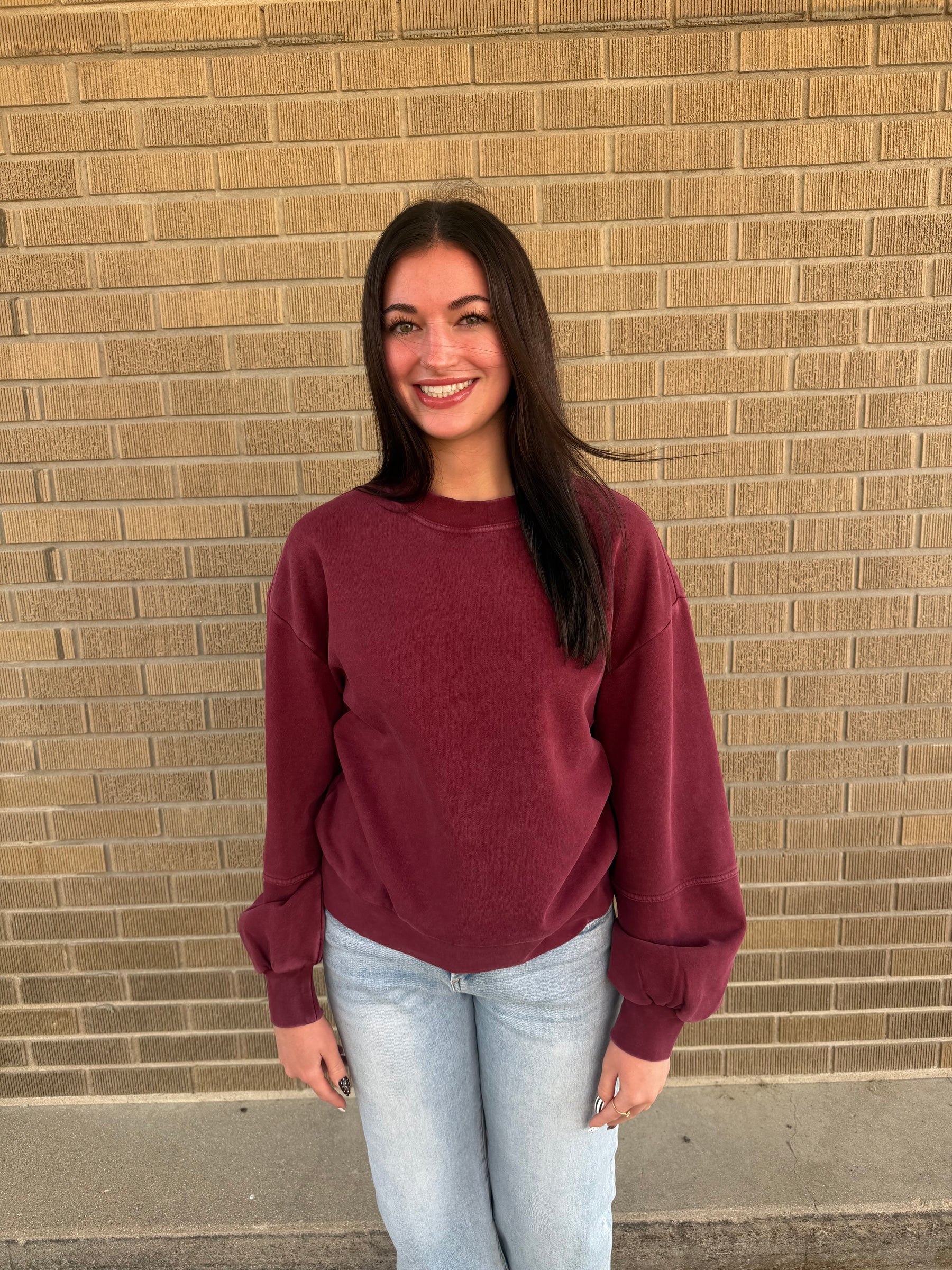 Ashford Sweatshirt - Zinfandel
