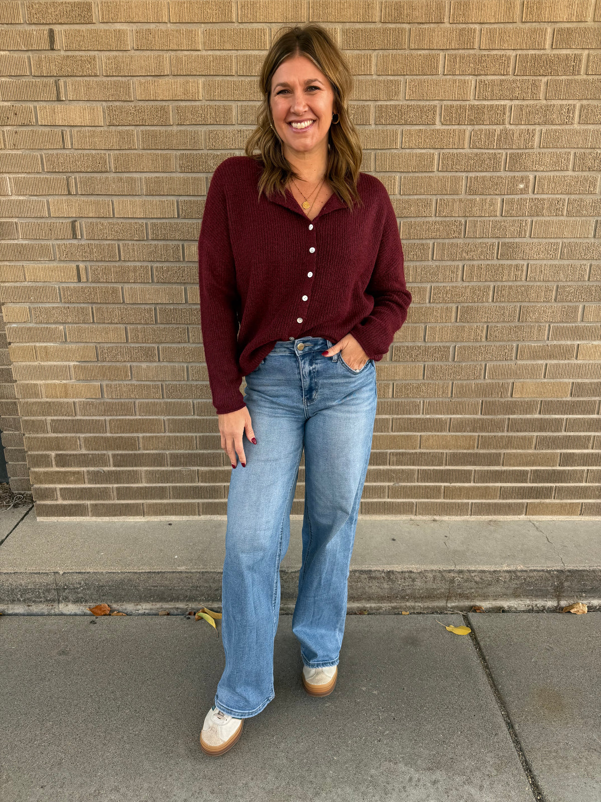 Merlot Moment Cardigan