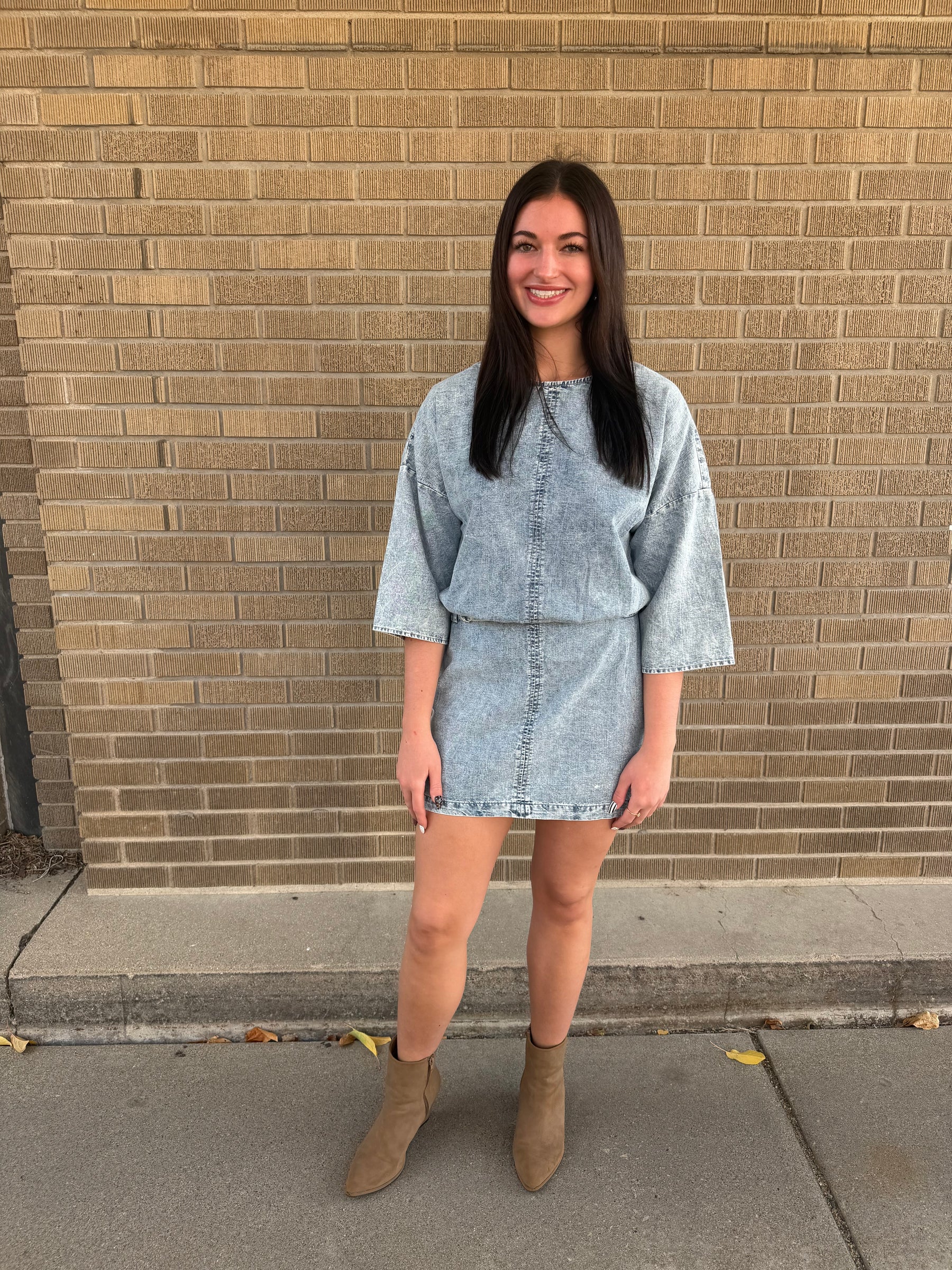 Indigo Denim Dress