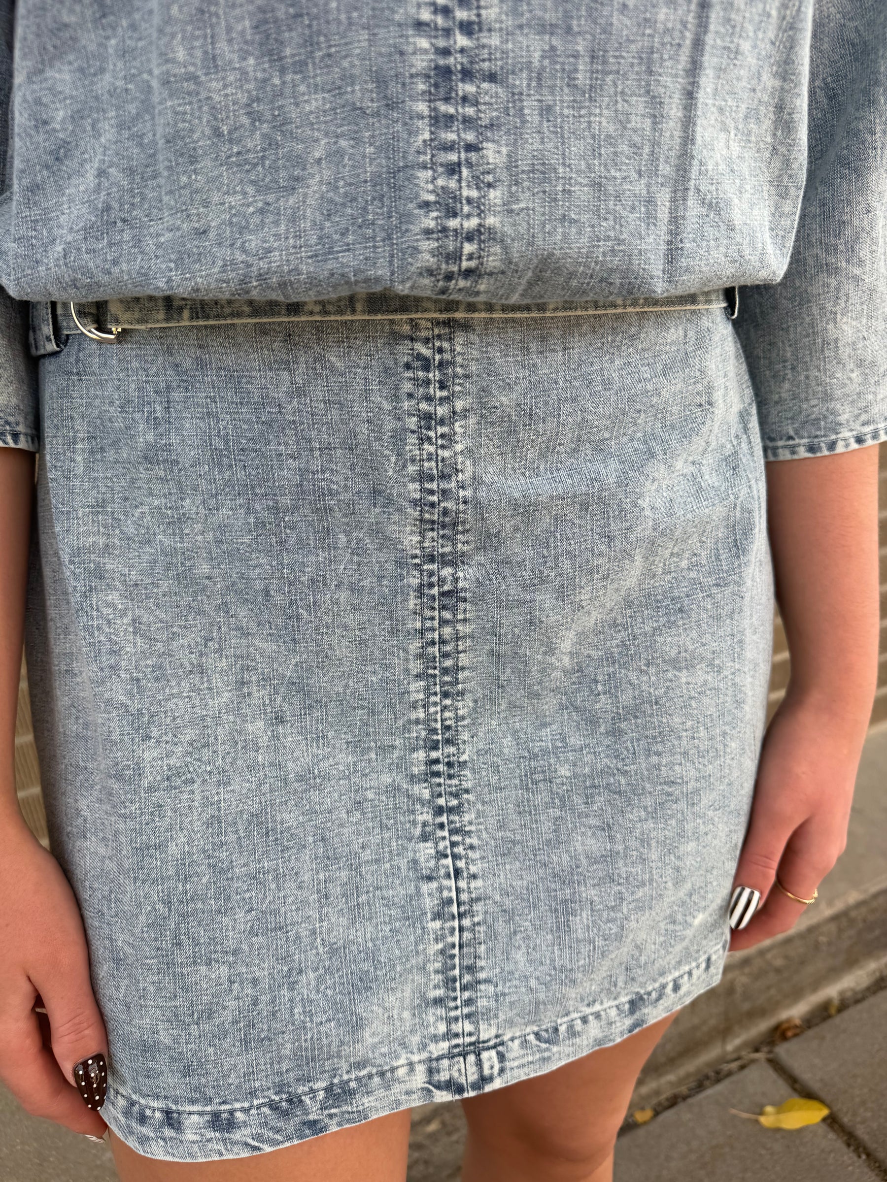 Indigo Denim Dress