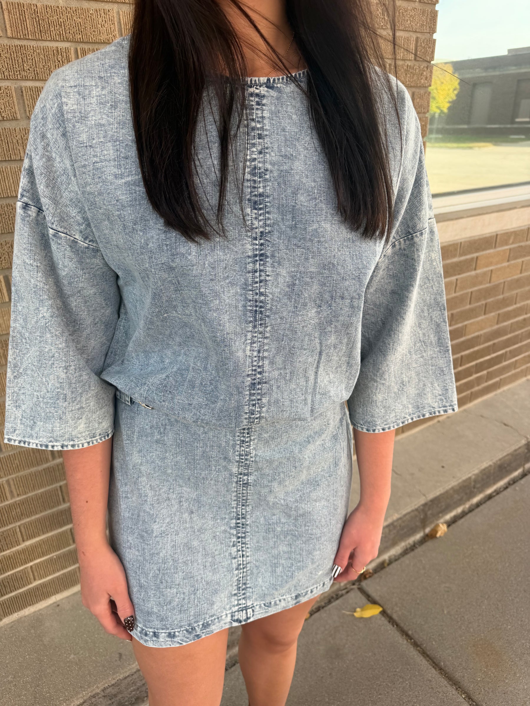 Indigo Denim Dress