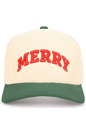 Corduroy Merry Hat - Green