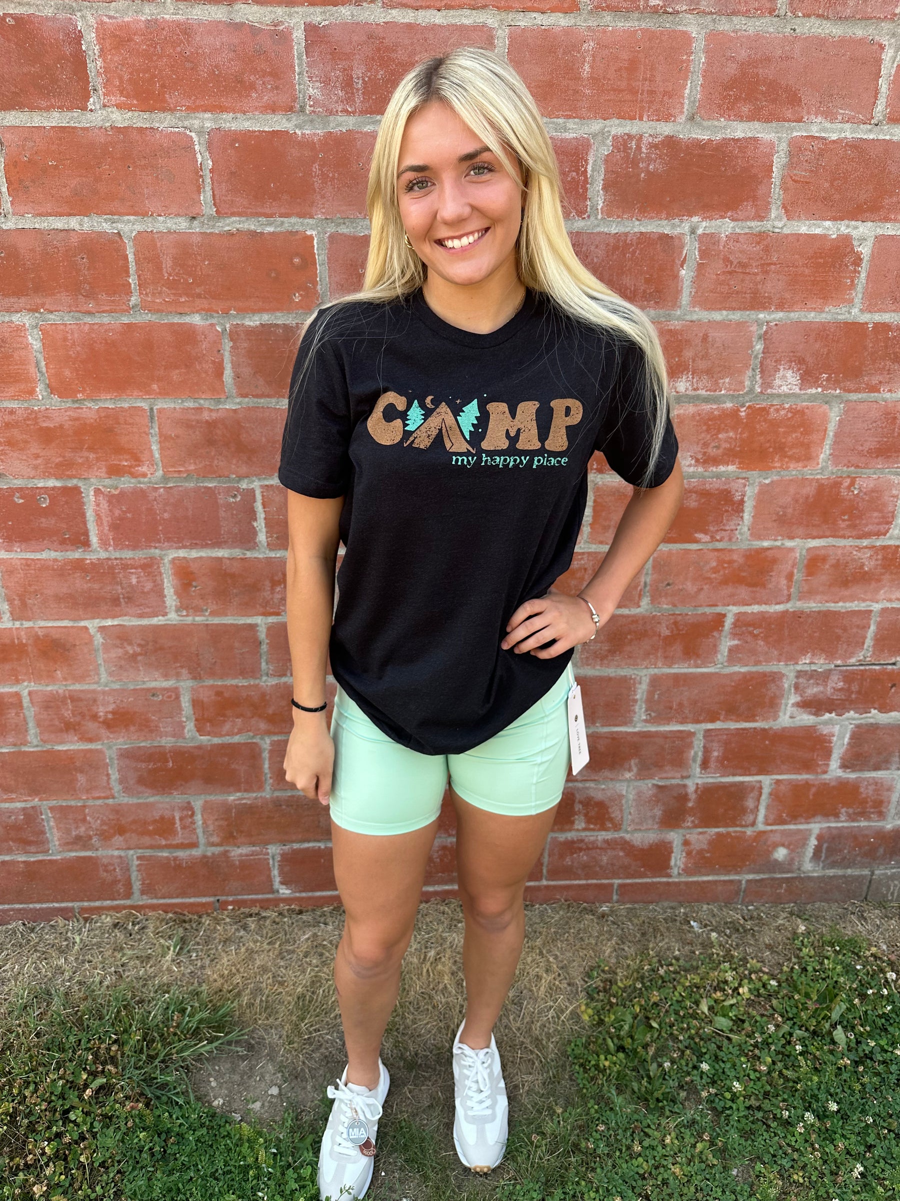 Camp, My Happy Place Tee