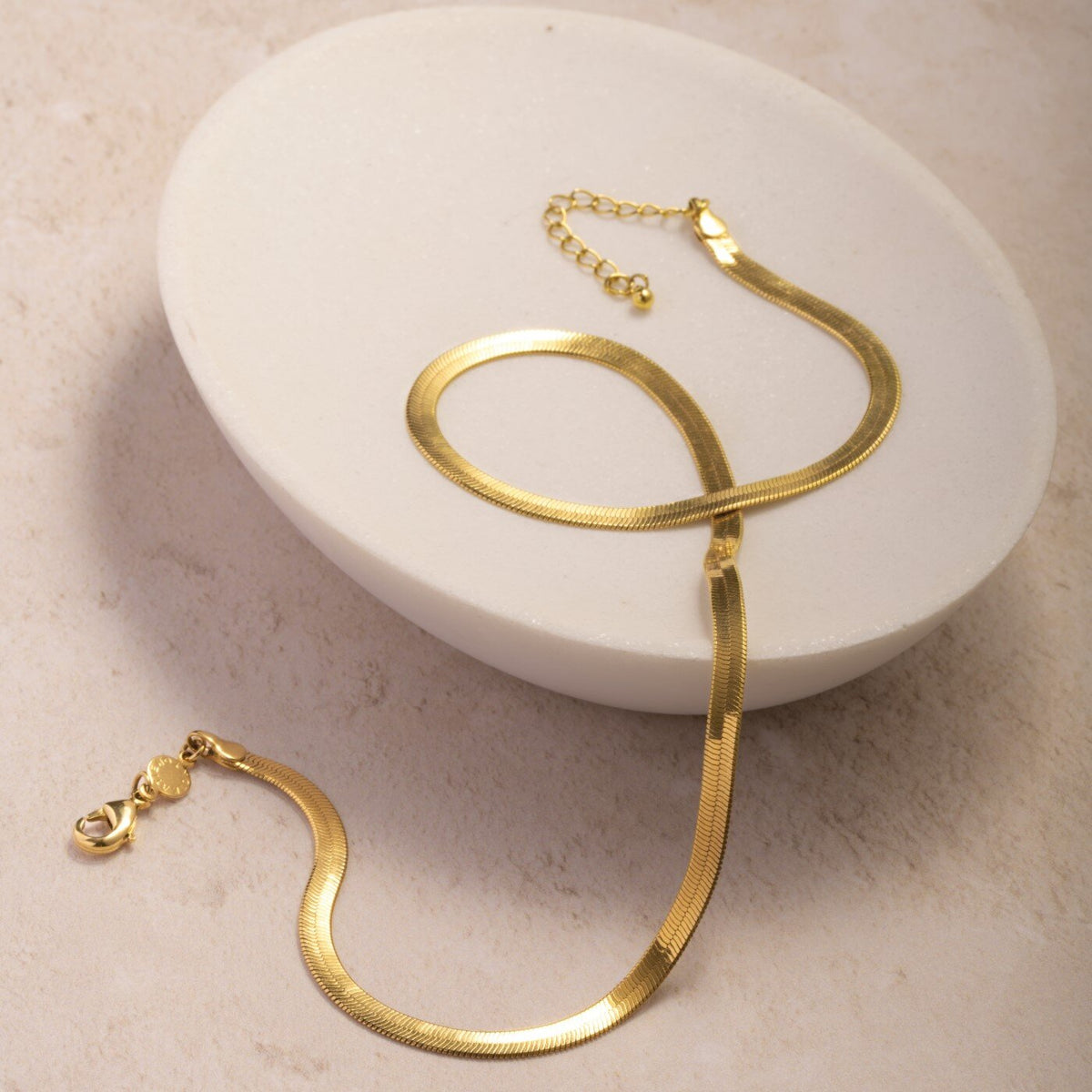 Ciana Large Snake Chain Necklace