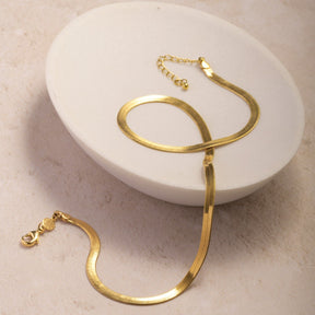 Ciana Large Snake Chain Necklace