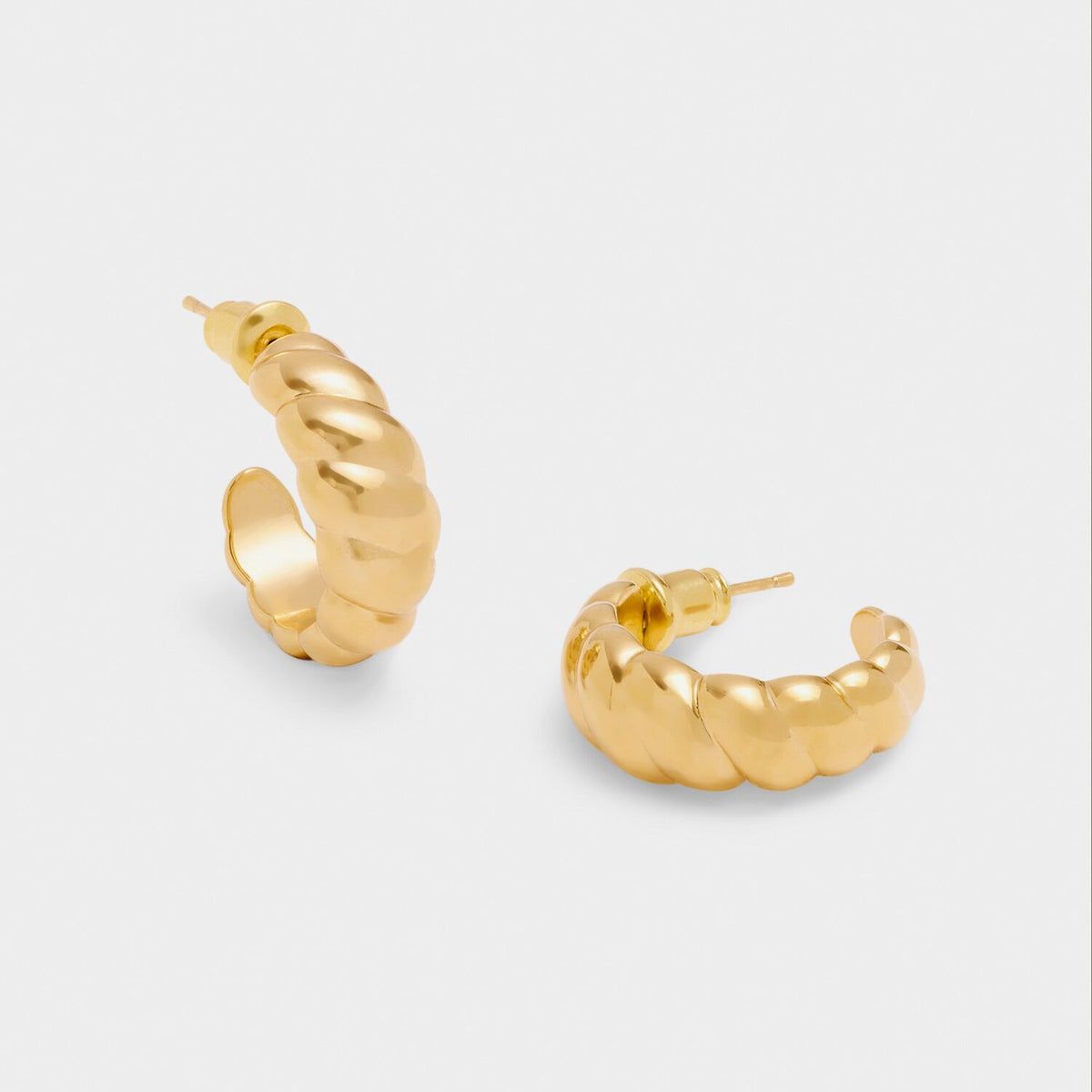 Harper Twist Hoop Earrings