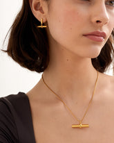 Themis T-Bar Necklace