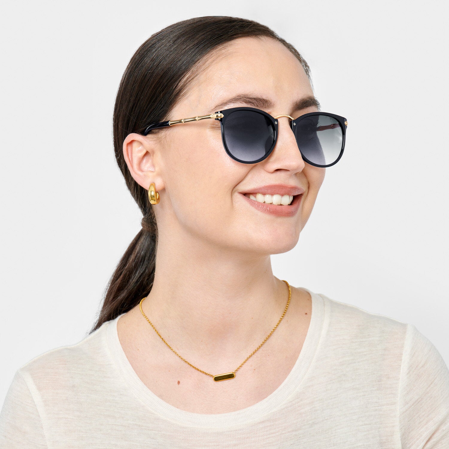 Santorini Sunglasses - Bamboo