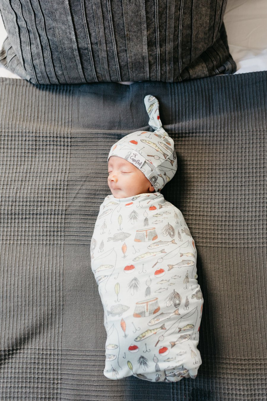 Trout Swaddle Blanket