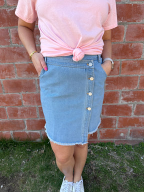 Blue Jean Babe Skirt