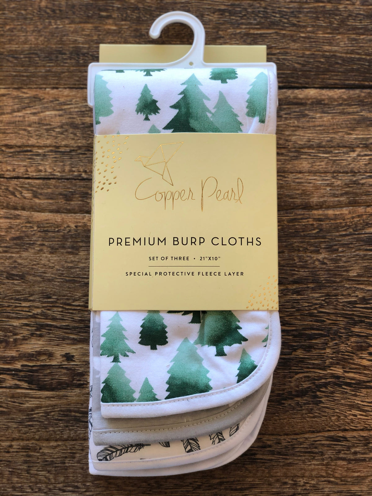 Woodland Burp Cloth Set