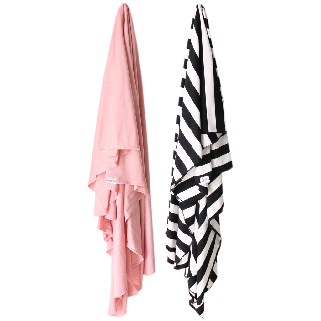 Darling and Classic - Two Swaddle Blanket Set